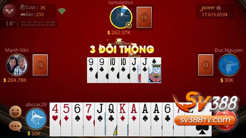 Luật lệ quy định trong game Tiến lên online không quá phức tạp hay khó hiểu